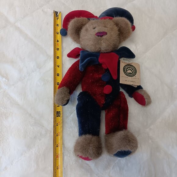 Vintage BOYDS BEARS The Court Jester Mr. McFarkle with tags - Picture 14 of 15